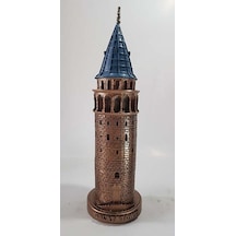 Galata Kulesi Biblo Bronz 29 Cm