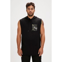 Bad Bear Bolt Siyah Erkek Hoodie Sweatshirt