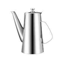 Paslanmaz Çelik Kapaklı Düşük Kalite Restoran İçin Street Chrome 1500 Ml Sürahi Mt275by