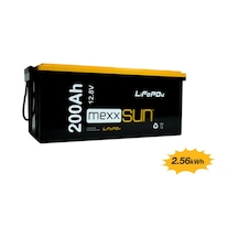 Mexxsun 12.8 Volt-200ah Lifepo4 Lityum Akü