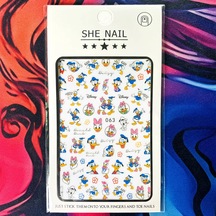 Lilo Ve Stitch Tırnak Çıkartmalar Anime Etiket Tırnak Sanat Süslemeleri Karikatür Animasyon Tırnaklar Üzerinde Basın Çivi Aksesuarları Manikür İçin Gri