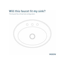 Moen 6401 Belfield İki Kulplu Centerset Banyo Bataryası, Krom Diğer
