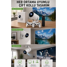 Kablosuz 4k Projeksiyon Wi Fi 6 & Bluetooth 5.0 İle Oyun Ve Uygulama Merkezli Yeni Nesil - Lisinya