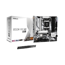 Asrock B650m Pro Rs Wıfı 7200mhz Ddr5 Soket Am5 M.2 Usb 3.2 Hdmı Matx Anakart
