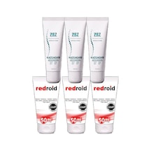 Kaz Gagası Kremi 3x100 Ml Rahatlatıcı +redroid Rahatlatıcı Krem 3x50 Ml