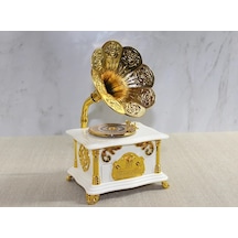 Zenvia Gramafon Müzik Kutusu Beyaz Alk3790 Znv2026