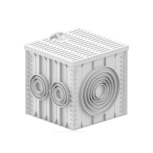 50X50 Rögar Kutusu + Izgaralı Kapak