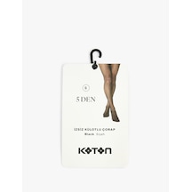 Koton İzsiz 5 Den Külotlu Çorap Siyah 7wak80039aa