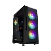Zalman I3 Neo Black, Megamax, 700w 80+, Mesh Panel, Tempered Glass, 4x120mm Rgb Fan, Atx Gamıng Kasa