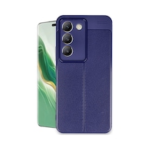 Vivo V30 Lite 4g Uyumlu Kılıf Auto Focus Kapak - Lacivert