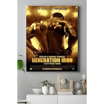 Pster16075 Generation Vücut Geliştirme Body Building Fitness Kanvas Tablo 30 X 40 7/8 Yaş