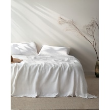 Madame Coco Beatrice %100 Pamuk Çift Kişilik Yatak Örtüsü - Haki Yo0000000058 Çok Renkli