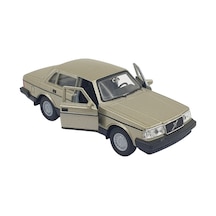 1:32 Volvo 240 Gl Çek Bırak -araba - 43784-bej Lisinya