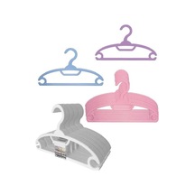 Pink Pazar Çocuk Kıyafet Askısı Bebek Kıyafet Askısı 24 Adet Beyaz Fma889977 Plastik Gri Tr Diğer