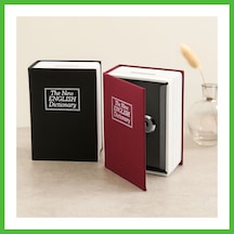 Vaveni Kitap Modeli Kilitli Kasa 180x115x55 Mm - Gizli Kumbara Arz