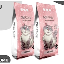 Prestige Pudra Kokulu İnce Topaklaşan Bentonit Kedi Kumu 2 X 10 L