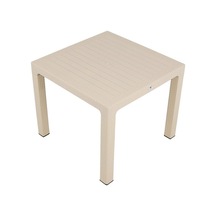 Luna 90x90 Elit Rattan Masa Çölbeji Çöl beji