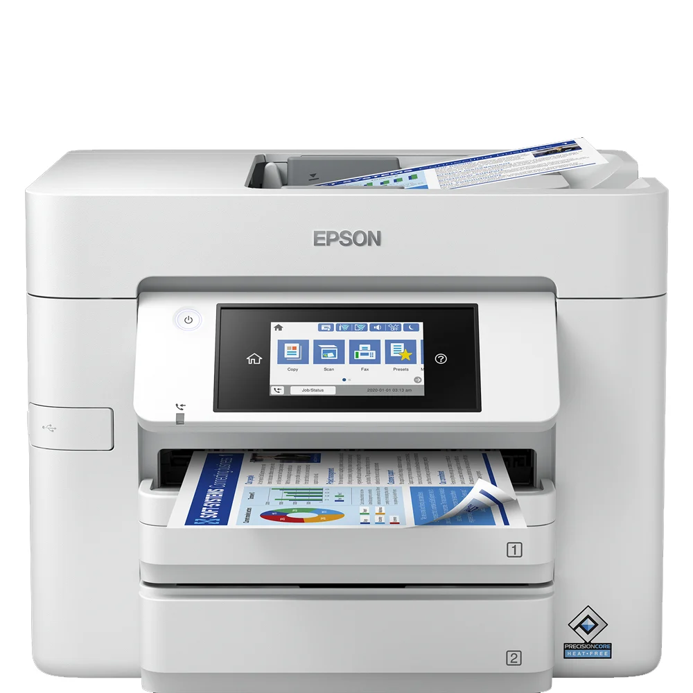 Epson Workforce Pro Wf-c4810dt Beyaz Çok Fonksiyonlu Yazıcı Fakslı Profesyonel Yazıcı