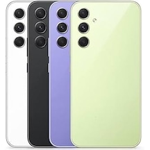 Samsung Uyumlu A54 Arka Kapak Kamera Camlı Yeşil