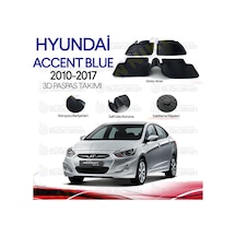 Hyundai Accent Blue 2015 - 2019 3D Havuzlu Oto Paspas Takımı