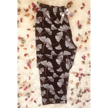 Cepsiz Viskon Yazlık Kadın Pijama Altı V37 Siyah