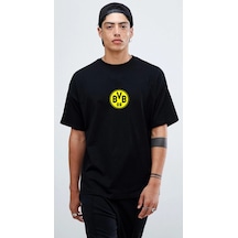 Spor Unisex Oversize Tişört Siyah