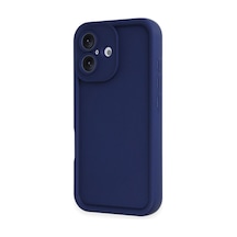 Apple  Uyumlu  iPhone 16 Kılıf Viera Silikon Lacivert