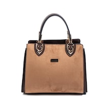 Silver Polo Sp1133 Kadın El Çantası Süet Taba-kahve