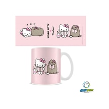Ghostbastır Desıgn Pusheen Ve Hello Kitty Kupa Bardak Tek Adet K0495 Çok Renkli