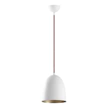 Modern Metal Gövdeli Tekli Sarkıt Avize Mutfak Ve Salon İçin E27 Uyumlu, Beyaz-2373 Genel