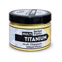 Rich Multi Titanyum Rölyef Pasta 150 Ml Beyaz Altın