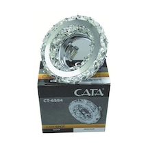 Cata Ct-6584 Berfin Dekoratif Cam Spot Beyaz