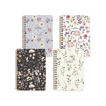 Keskin Color Defter Spiralli Sert Kapak Çiçek A5 96 Yaprak Çizgili 418943-99 Çok Renkli