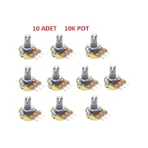 10K Pot (Potansiyometre) 10 Adet