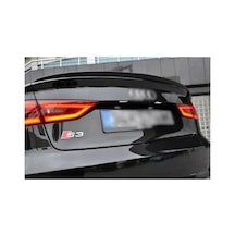 Audi A3 Uyumlu  Stil 2015+ Boyalı Spoiler Parça