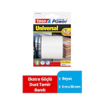 Tesa Ekstra Güçlü Duct Tamir Bandı, Beyaz
