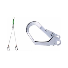 Eks 217-3 Çift Bacaklı Halat Lanyard 1.5 M