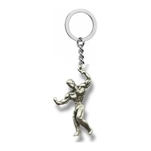 Gücünü Yanında Taşı Vücut Geliştirme Figürlü Unisex Metal Anahtarlık