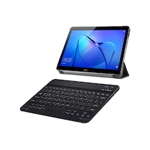 MediaPad Uyumlu T3 10 9.6'' 2in1 Set Delüx Standlı Kılıf+Klavye AL8108