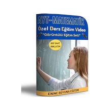 Enine Boyuna Ayt Matematik Özel Ders Eğitim Video Seti