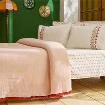 Karaca Home Vion %100 Pamuk Nish Set Çift Kişilik Pike Takımı Multicolour Çok Renkli