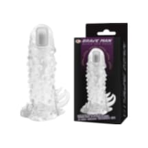 Lilitu Shop Baile 13.5 Cm Klitoral Uyarıcılı Titreşimli Penis Kılıfı