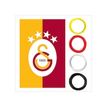 3d Kalem İçin Galatasaray Temalı Sarı,kırmızı,beyaz,siyah Pla Filament Seti