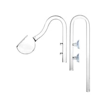 Aquapro Poppy Glass Pipe Dış Filtre Cam Emiş Basış 16mm