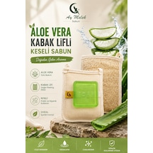 Doğal Kabak Lifli Aloe Vera Sabun Seti Doğal Kabak Lifi Banyo Kesesi