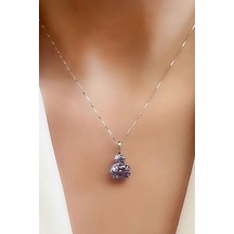 Italyan Tasarımı Aleksandr Tasarımı 925 Ayar Gümüş Kolye