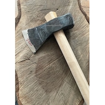 Aki Dövme Çelik Odun Kırma Baltası Odun Yarma Baltası El Yapımı 2800gr Saplı