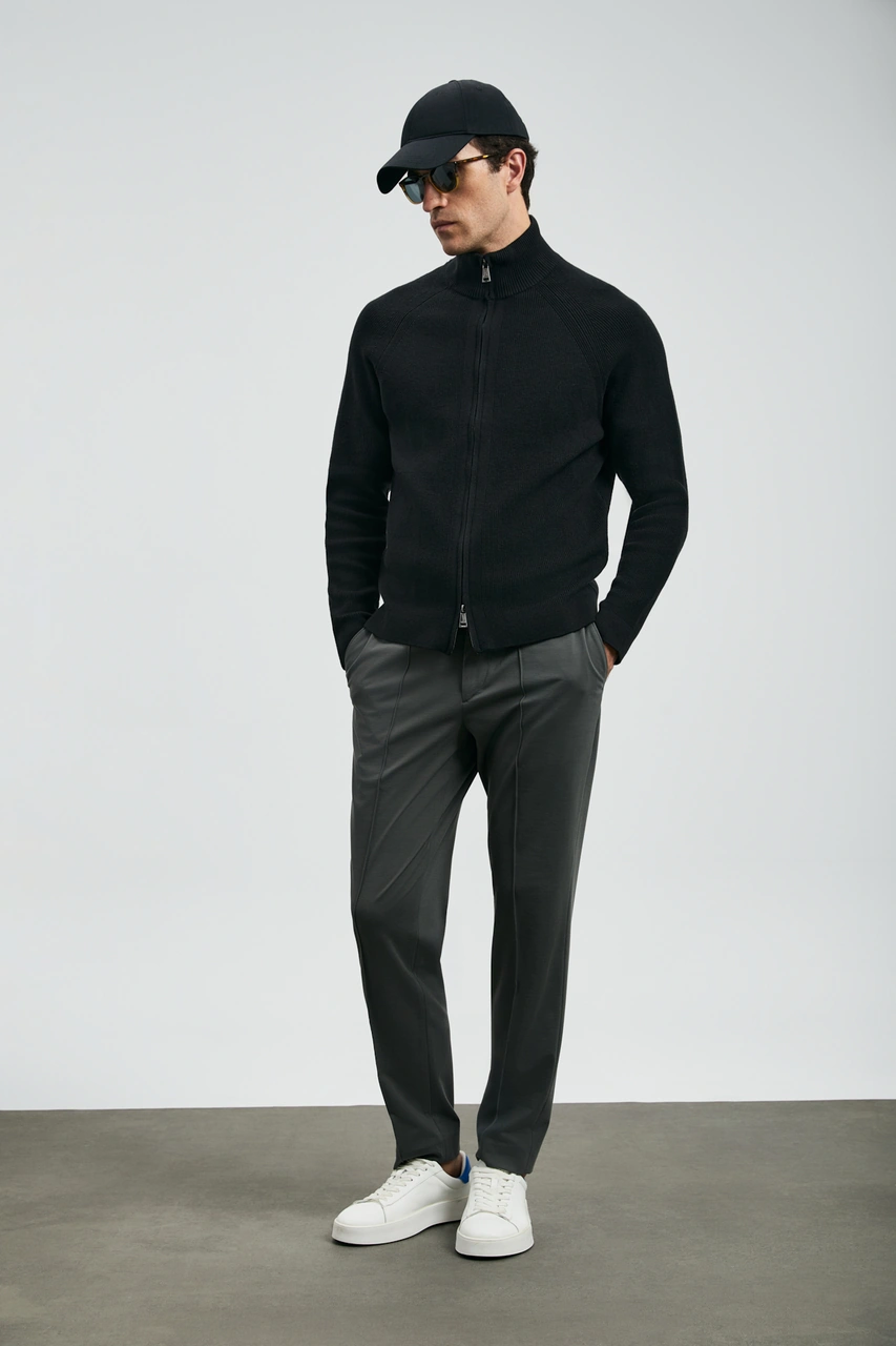 Lufian Sımon Smart Erkek Chino Pantolon Slim Fit Yeşil Yeşil 112190329100600 Yeşil