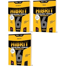 Hız 2026 6. Sınıf Matematik + Türkçe + İngilizce Hibrit - Konu Seti 3 Kitap