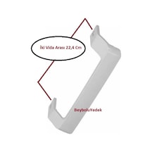 Fullyedek Keysmart Key 707 Buzdolabı Kapı Kolu Beyaz Renk Kol